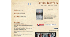 Desktop Screenshot of davidblistein.com