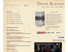 Tablet Screenshot of davidblistein.com